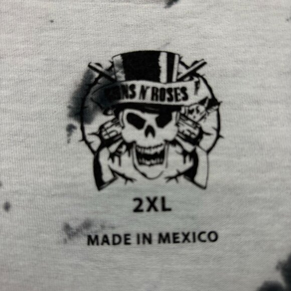Guns N Roses Appetite for Destruction Tie Dye T-Shirt 2XL - Picture 4 of 4